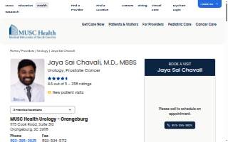 Jay S. Chavali, MD, MBBS of Mt Pleasant website