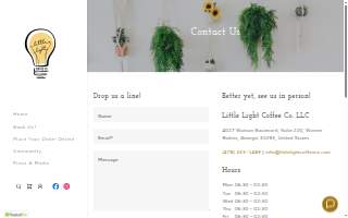 Little Light Coffee Co LLC website