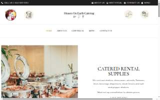 Heaven On Earth Events & Catering website