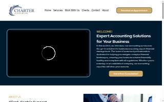 Charter Accounting & Tax Service website