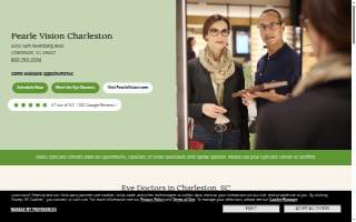 Pearle Vision of Charleston website