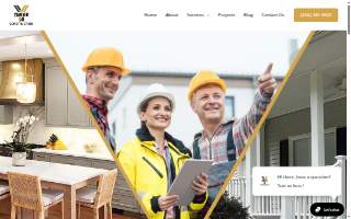 Yanover Construction website