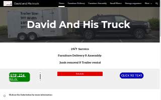 David And His Truck website