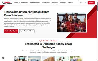 Ryder Integrated Logistics Inc website