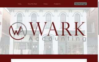 Wark Accounting website