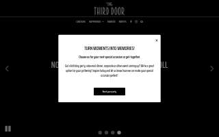 The Third Door website