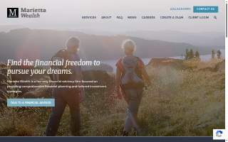 Marietta Wealth website