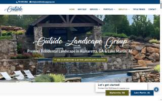 Outside Landscape Group website