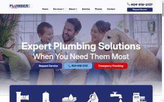 Plumbers 4 Real LLC website