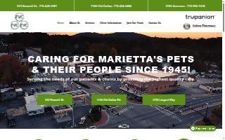 The Veterinary Clinic website