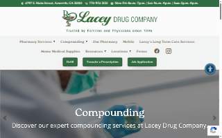 Lacey's Place website