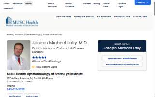 Joseph Michael Lally, Jr, MD website