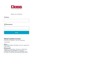 DASS Salon and Spa website