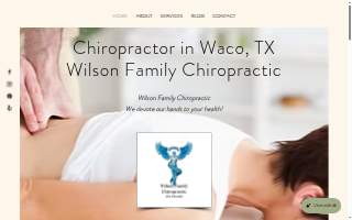 Wilson Family Chiropractic website