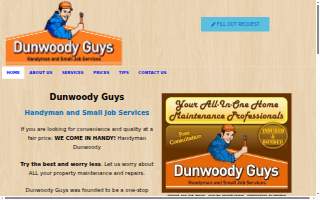 Dunwoody Guys - Handyman Services website