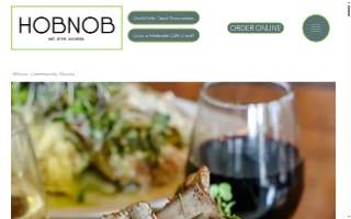 HOBNOB Neighborhood Tavern of Brookhaven website