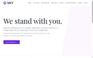 VKY commercial construction website
