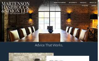 Martenson, Hasbrouck & Simon LLP website