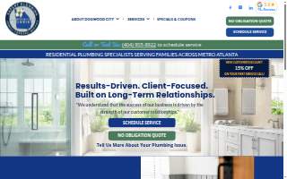 Dogwood City Plumbing, LLC website
