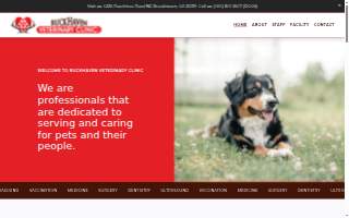 BuckHaven Veterinary Clinic of Brookhaven website