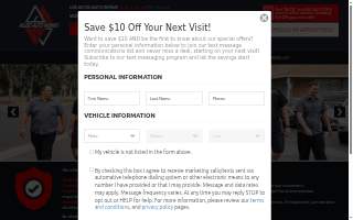 Allied AutoWorks website