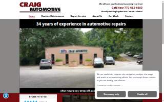 Craig Automotive website