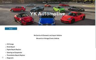 YK Automotive website