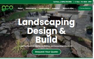 GCO Landscape website