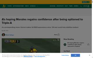 Morales Auto Center website