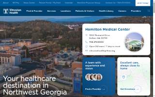 Hamilton Medical Center website