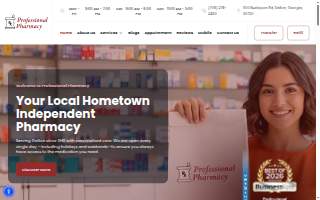Professional Pharmacy website