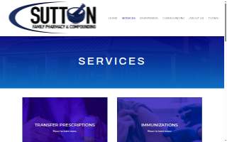 Sutton Family Pharmacy website