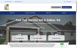 Dalton Animal Care (South) website