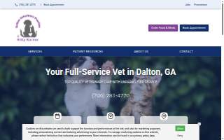 Dalton Veterinary Practice & Kitty Korner website