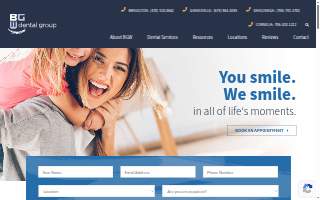 BGW Dental Group website