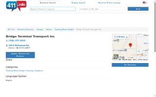Bridge Terminal Transport website