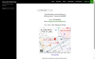 Gainesville Coffee Shop @ Lawrence Pharmacy website