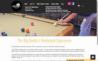 Big Daddy's Honky Tonk website
