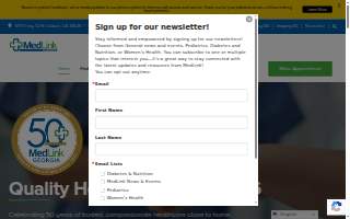 MedLink Gainesville website