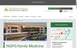 Primary Care Clinics Of Georgia website