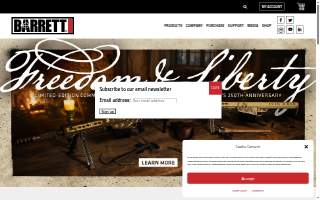 Barrett Construction website