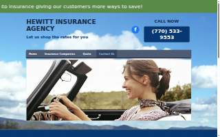 Hewitt Insurance website