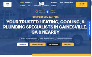 North Hall Heating & Air, Inc. website