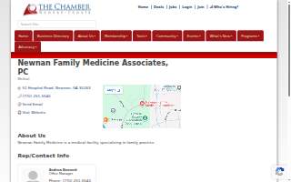 Newnan Family Medicine Associates website