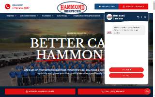Hammond Services website
