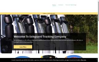 Safeguard Trucking website