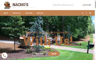Nacho’s Lawn Service & Landscaping LLC website