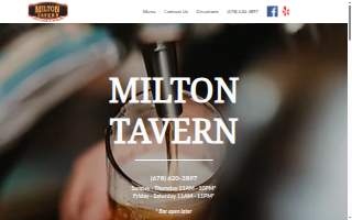 Milton Tavern website