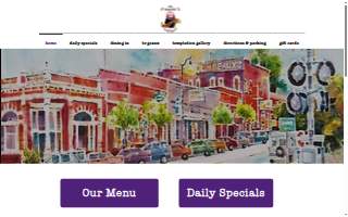 Gumbeaux's, A Cajun Cafe website