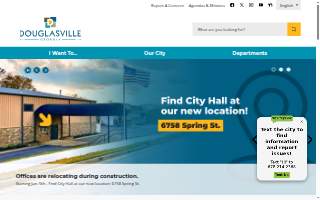 Douglasville Dental Associates website